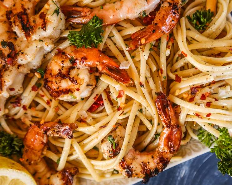 Grilled Shrimp Scampi